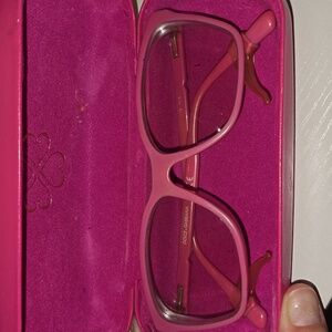 Dolce & Gabbana Vibrant Pink Glasses